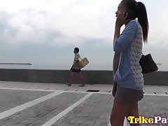 Filipina chick Maria gets precede with one kinky foreigner